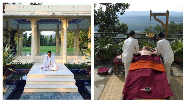 Ananda in the Himalayas, India