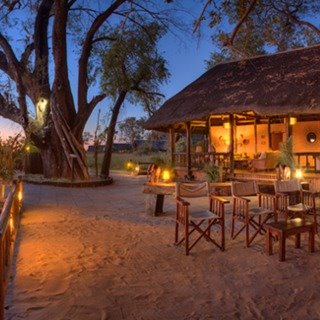 exterior island view of lodge
