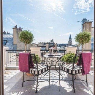 terrace view of hotel
