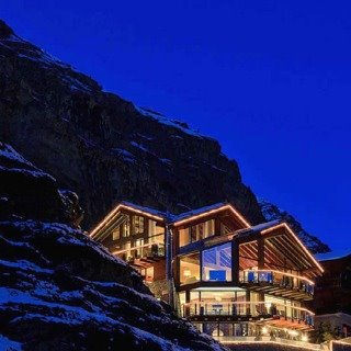 chalet zermatt peak exterior view