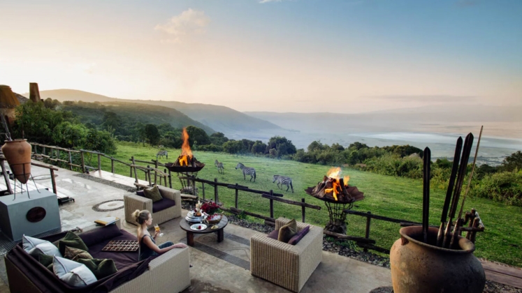 Views from the lodge