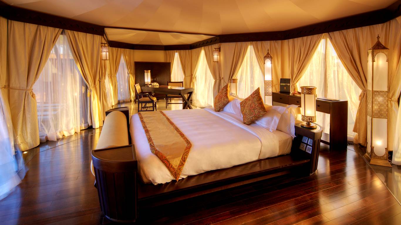 Bedroom in the Villa