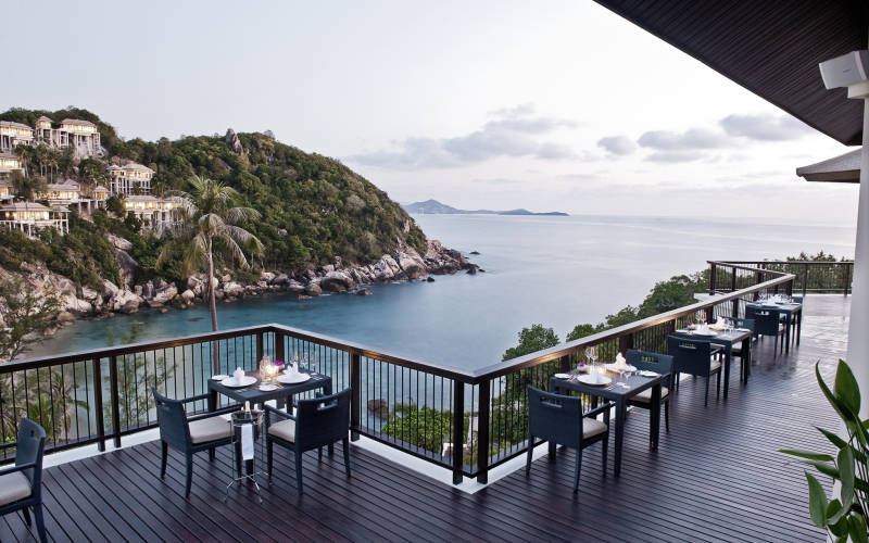 View from the Edge restaurant
