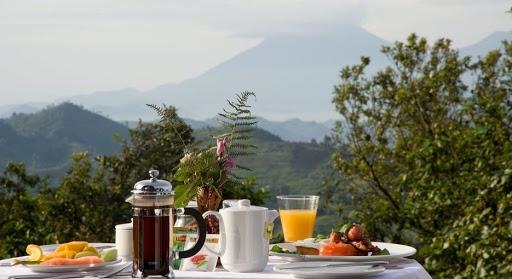 Breakfast with a view