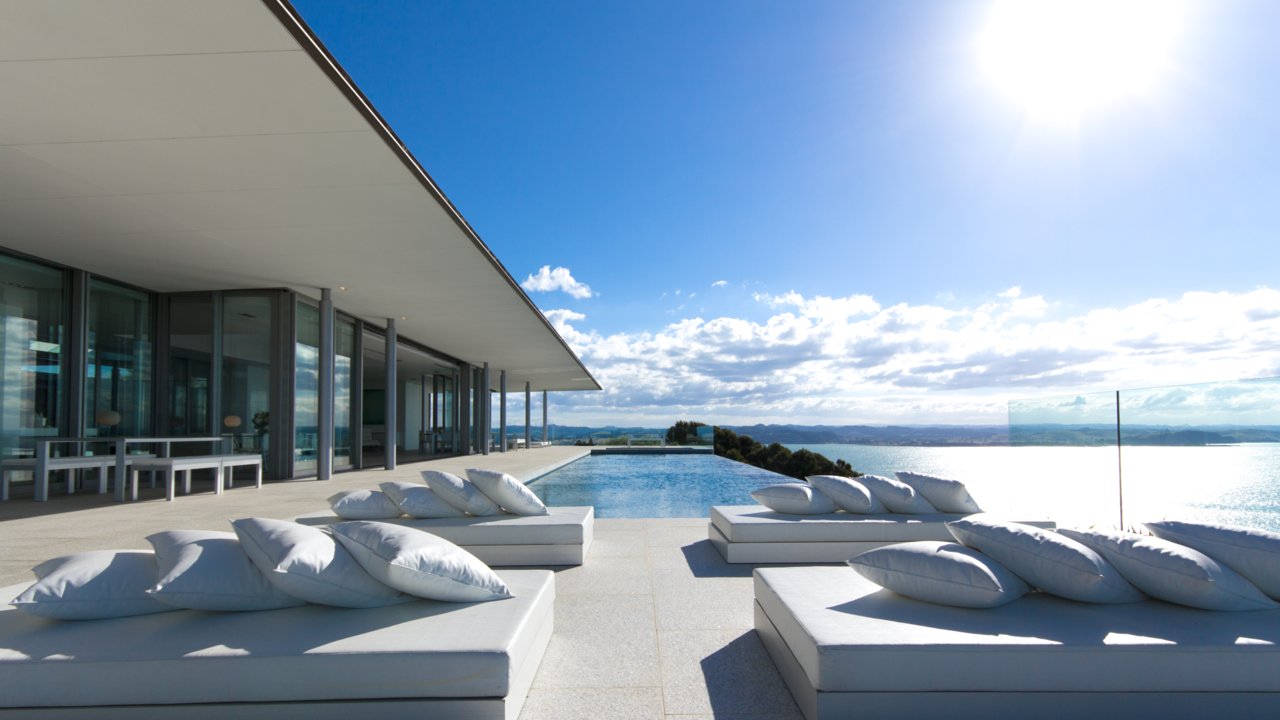 Infinity Pool at the Villa