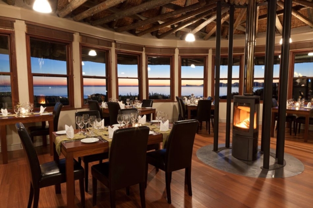 Dining at the Garden Lodge