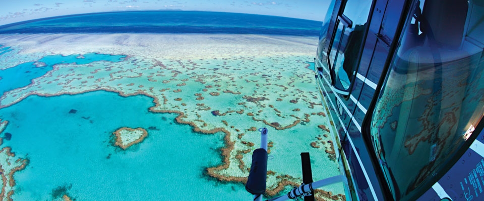 Great Barrier Reef by Helicopter
