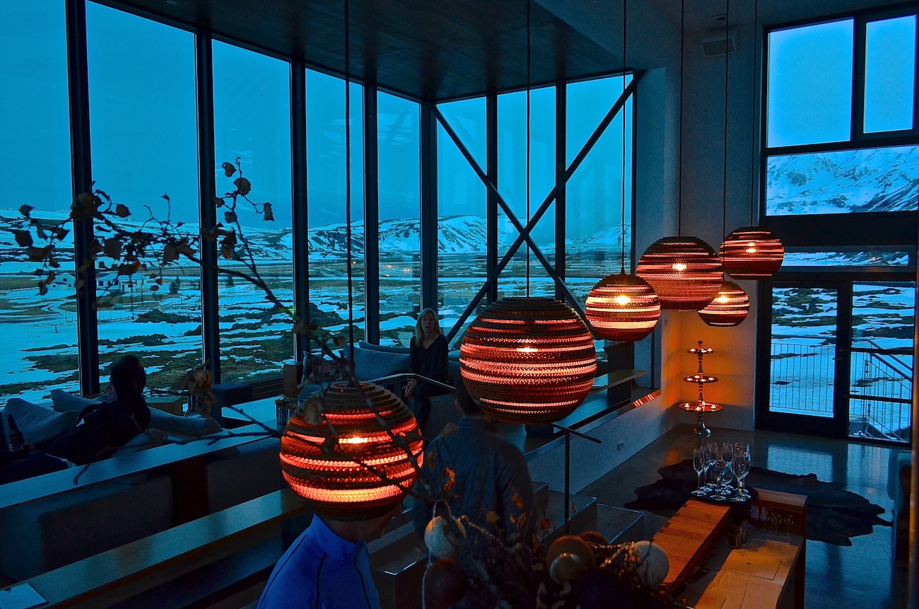 Northern Lights Bar at night