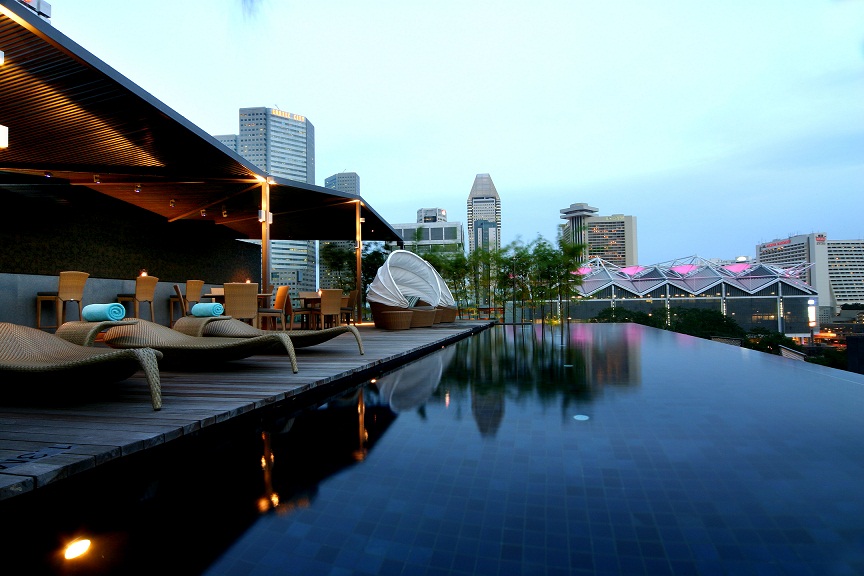 Roof top Infinity Pool