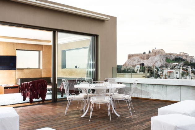 Penthouse suite terrace
