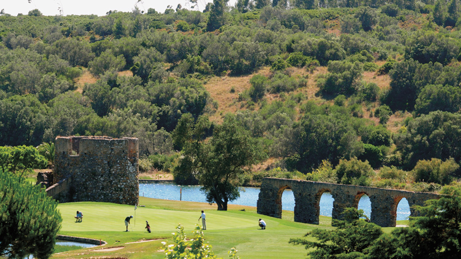 The Aquaduct on the course