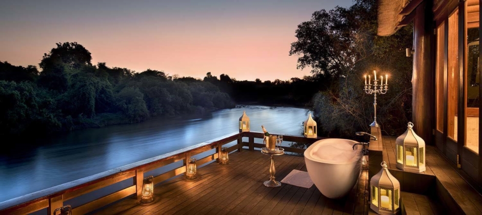 Private Deck at the Island Lodge