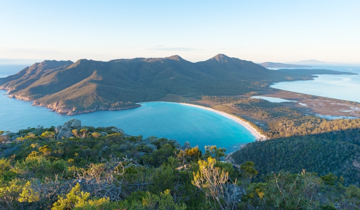 Freycinet NP - Aerial view