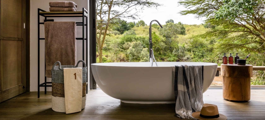 Bathtub with a view