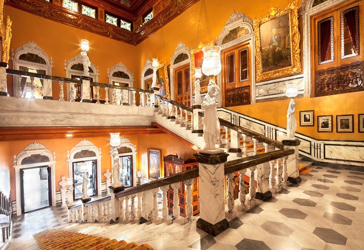 Grand Interior Staircase