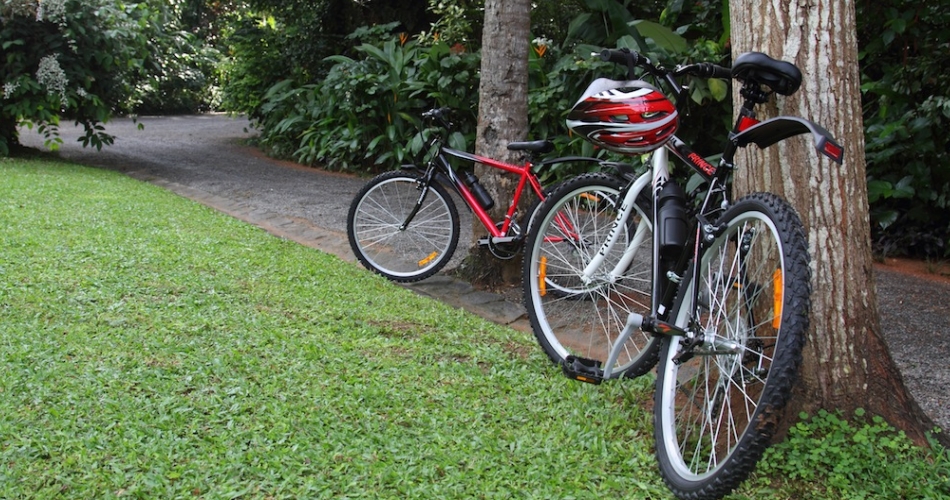 Bicycles to explore the area