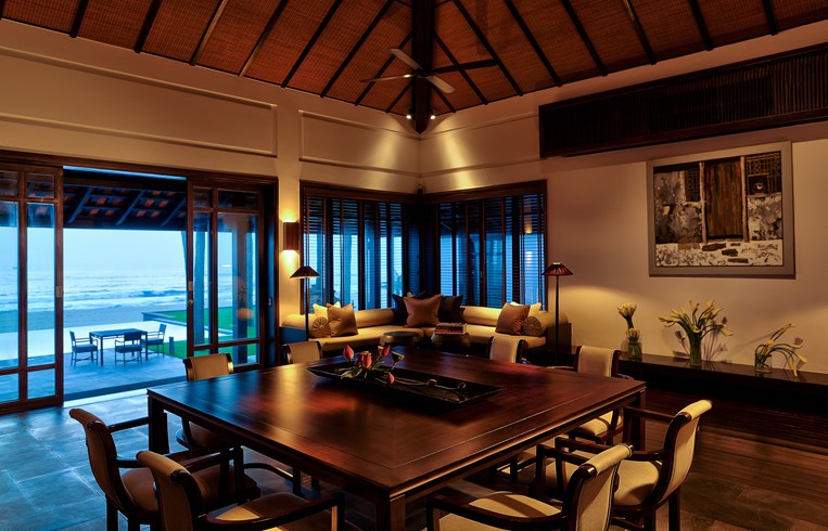 Living Room of the 2BR Pool Villa